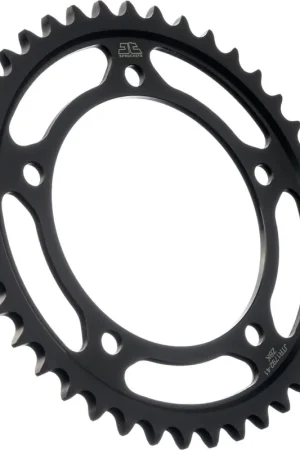 Authentiek JT SPROCKETS - REAR STEEL 41T BL, 525 - Sprockets - BLACK ZINC FINISH